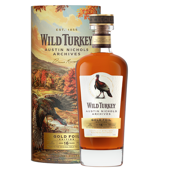 WILD TURKEY ARCHIVES GOLD FOIL