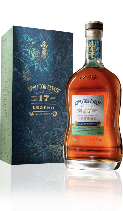 Appleton Estate 17 Year Old Legend 750ML – Campari Rare Singapore Appleton Estate 17 Year Old Legend 750ML – Campari Rare Singapore